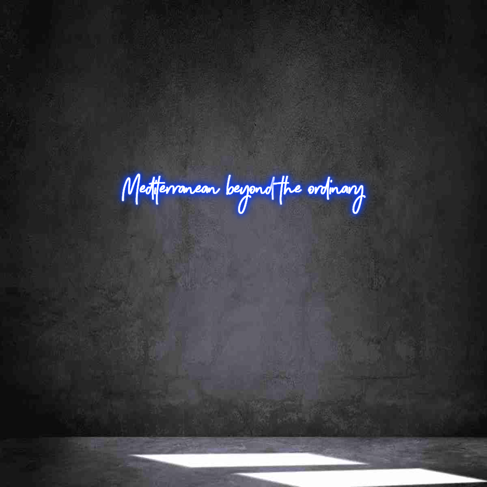Neon personalizado: Mediterranean...