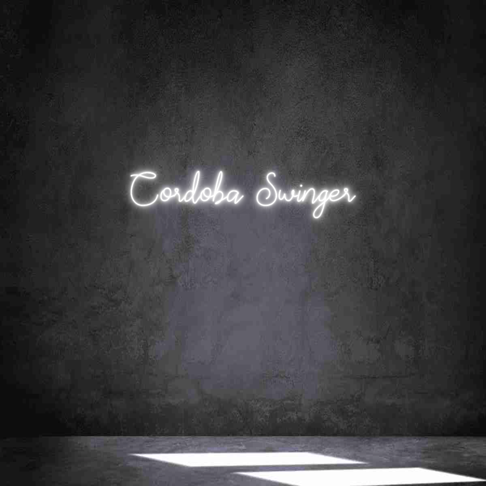 Neon personalizado: Córdoba Swinger