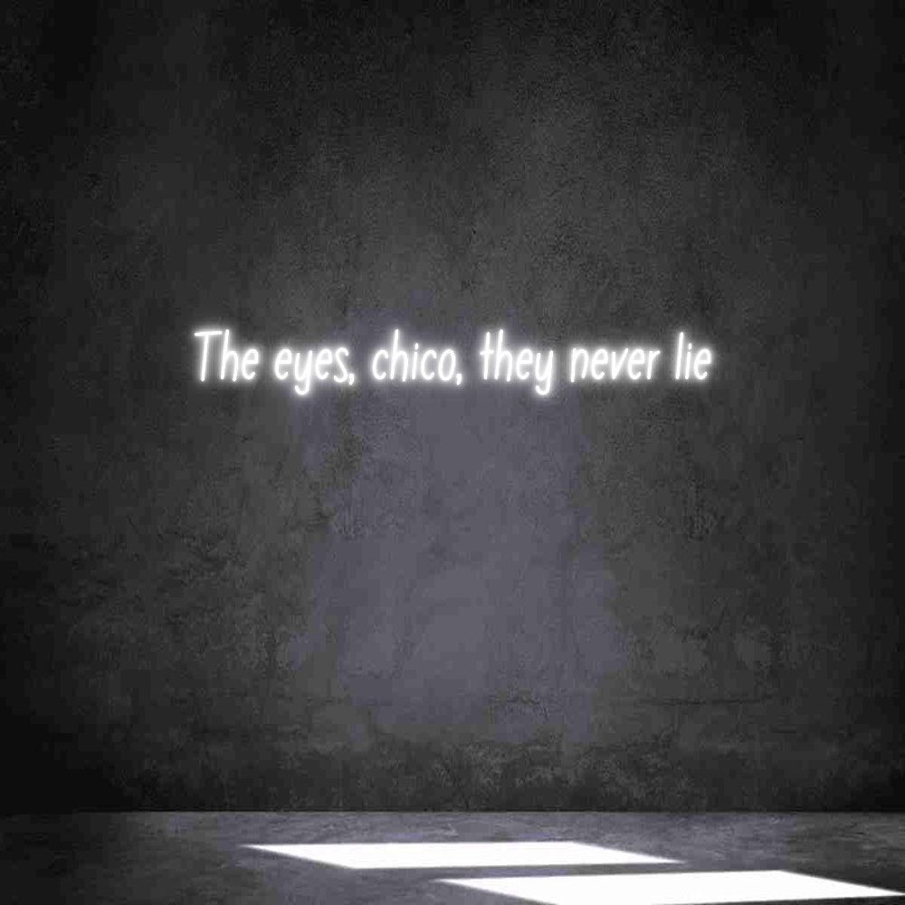 Neon personalizado: The eyes, chi...