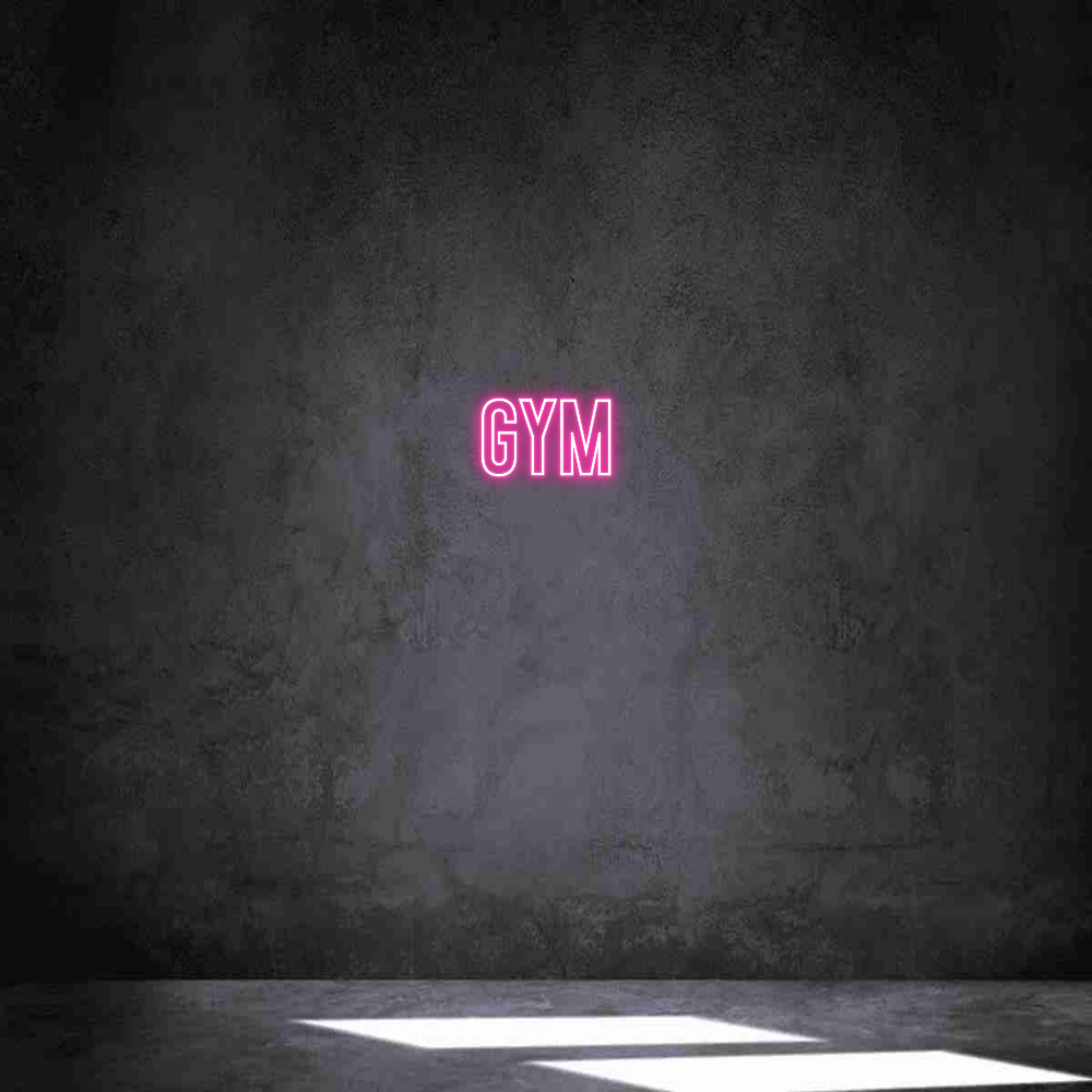 Neon personalizado: Gym