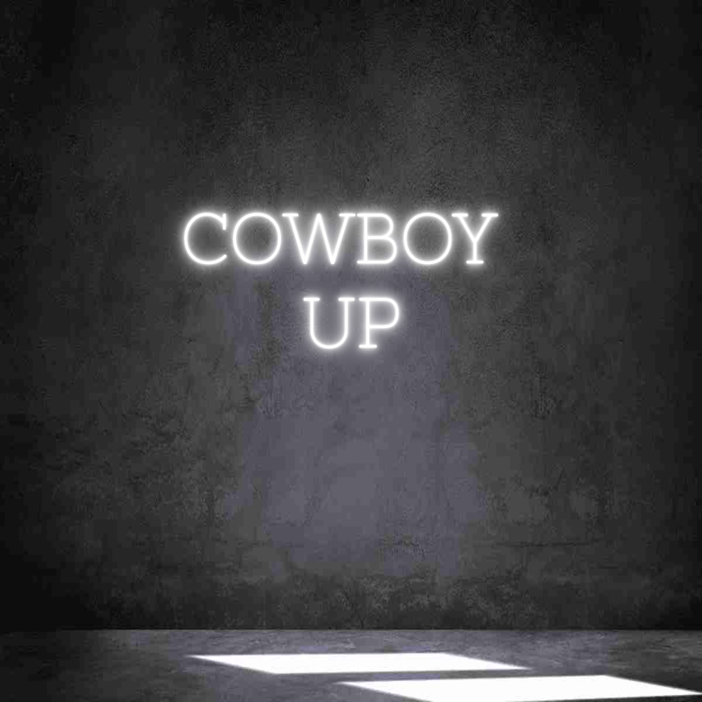 Neon personalizado: COWBOY
UP