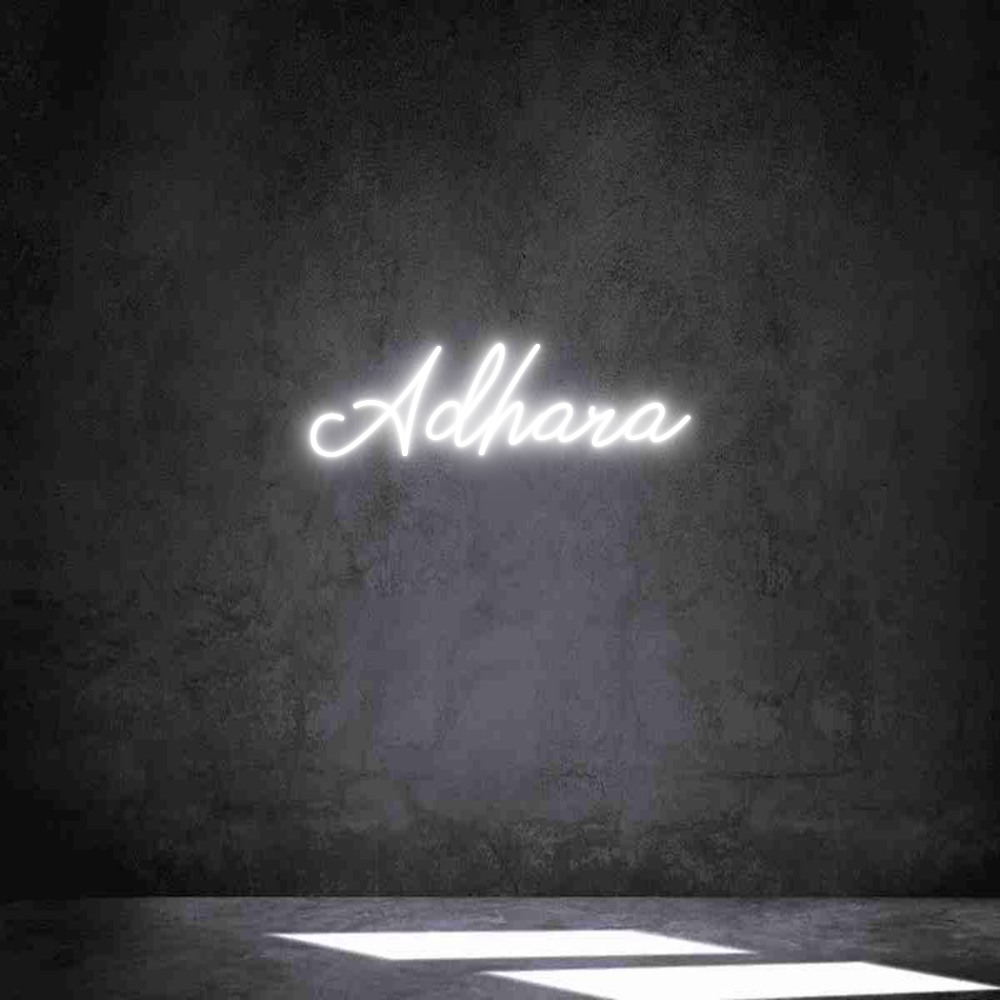 Neon personalizado: Adhara