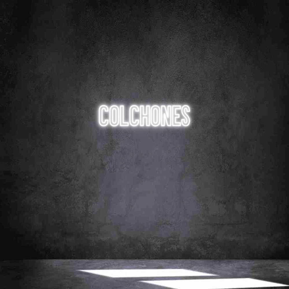 Neon personalizado: COLCHONES