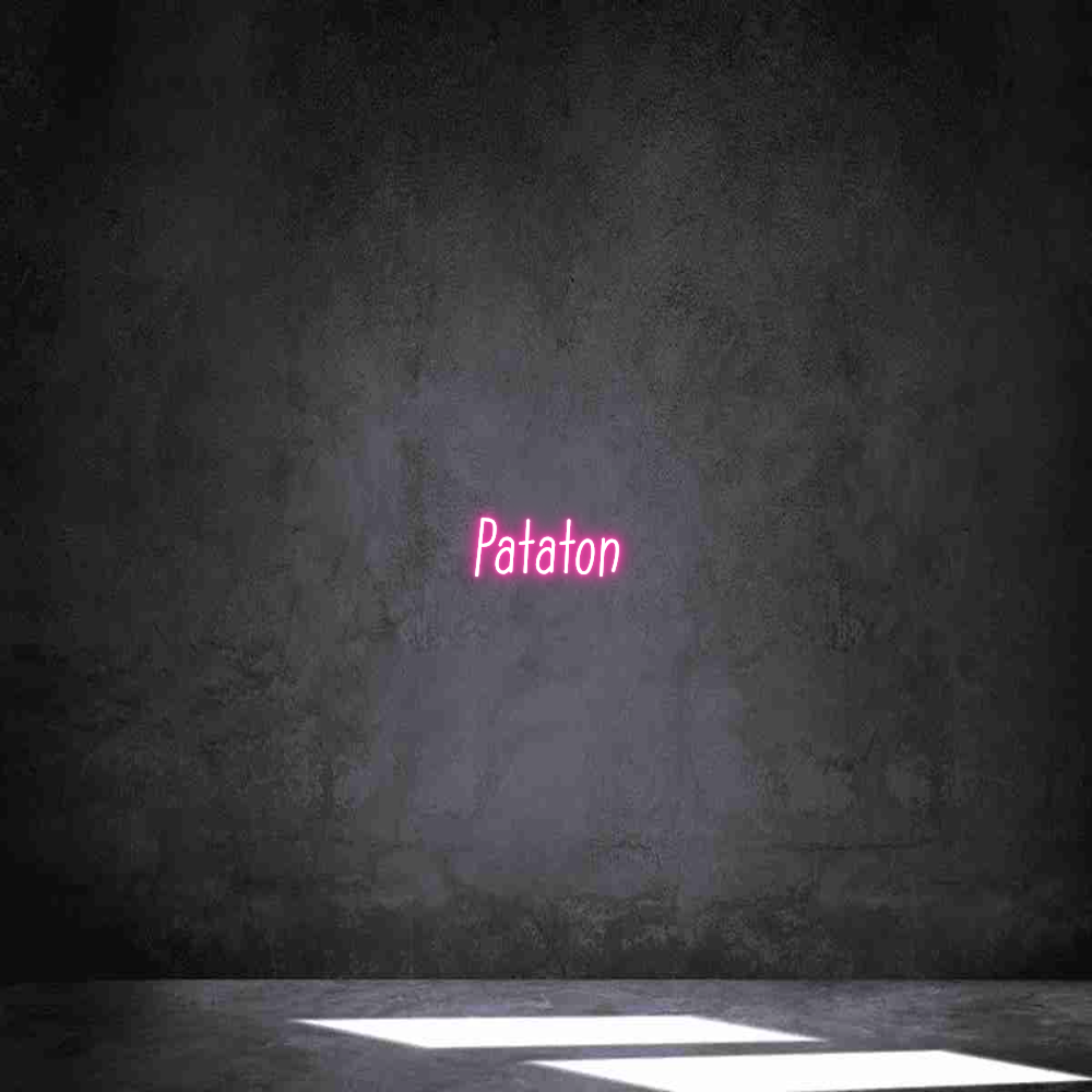 Neon personalizado: Pataton