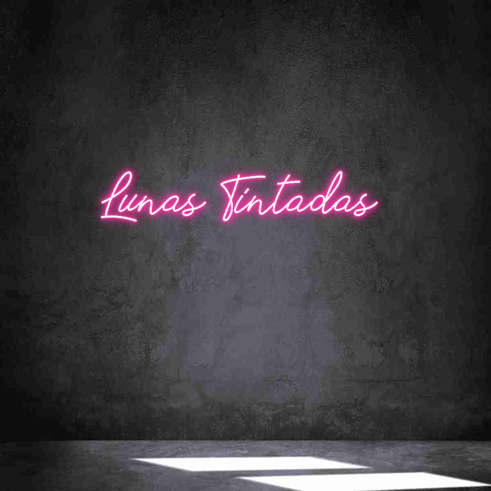 Neon personalizado: Lunas Tintadas