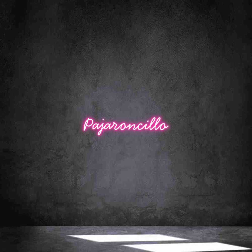 Neon personalizado: Pajaroncillo