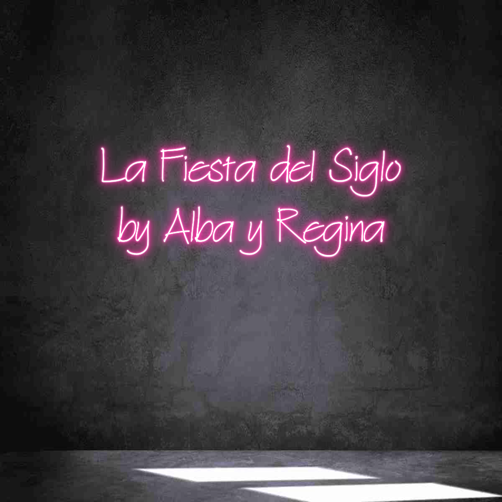 Neon personalizado: La Fiesta del...