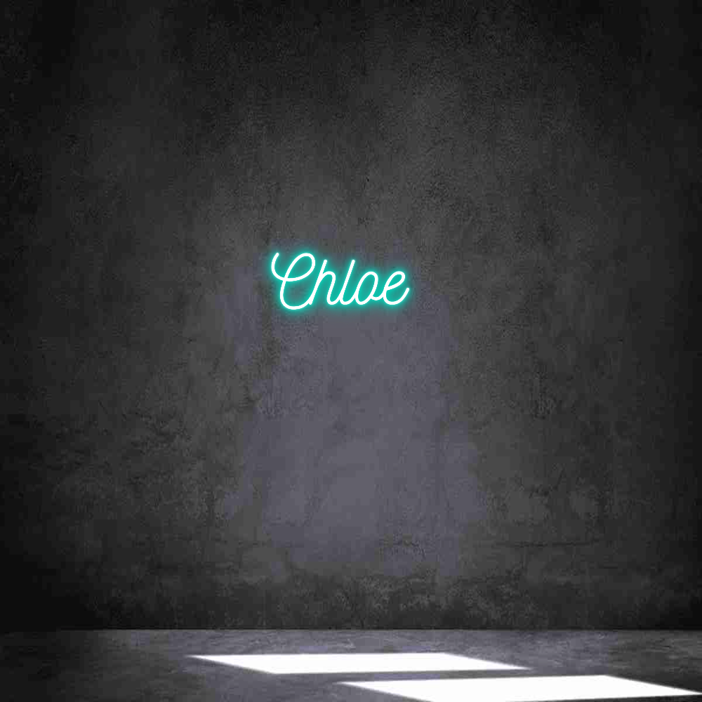 Neon personalizado: Chloe
