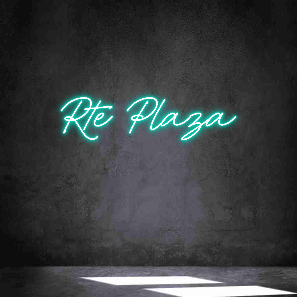 Neon personalizado: Rte Plaza