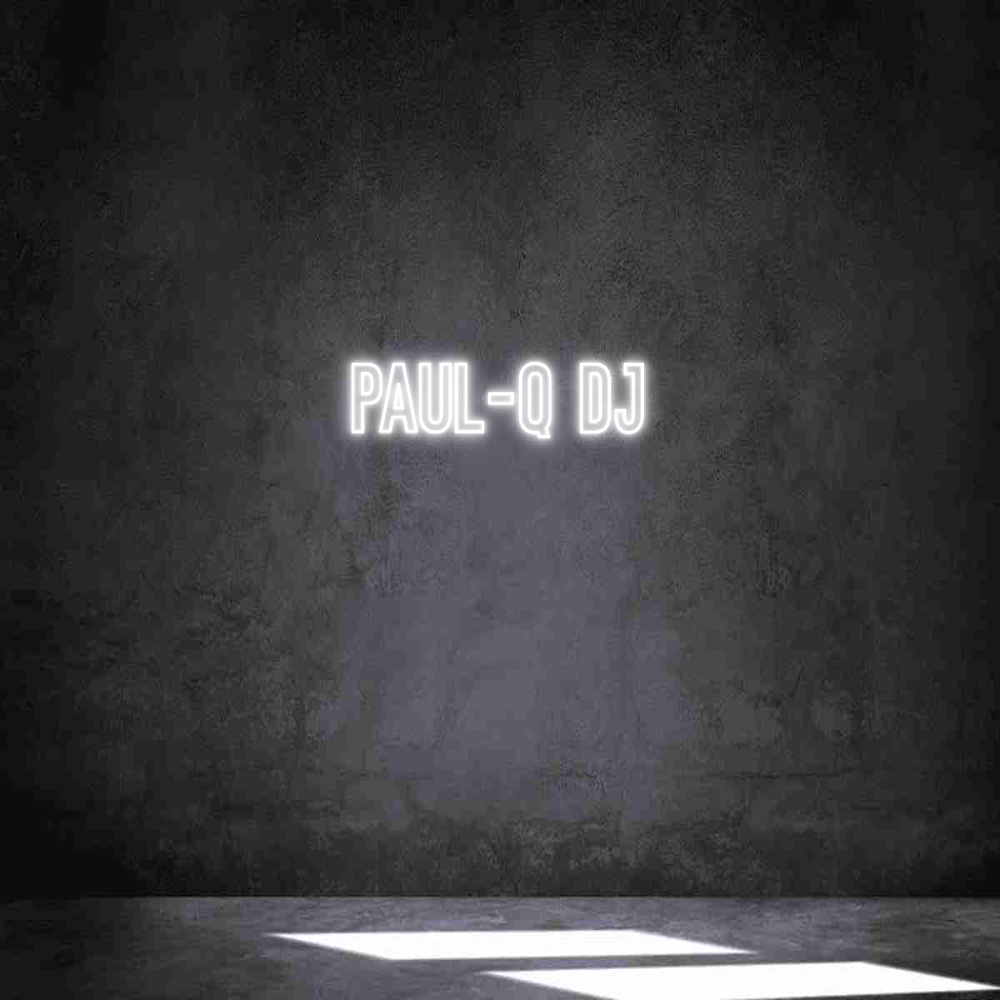 Neon personalizado: Paul-Q dj