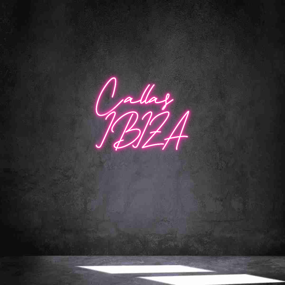 Neon personalizado: Callas
IBIZA