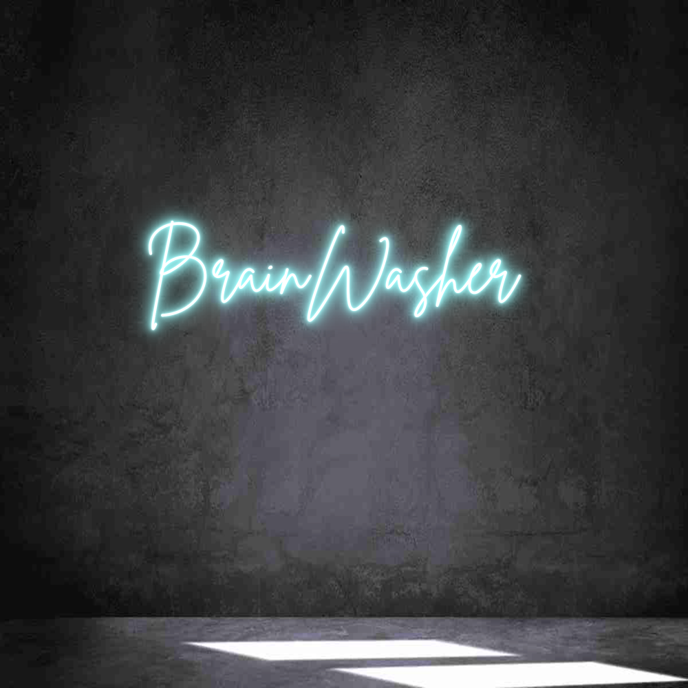 Neon personalizado: BrainWasher