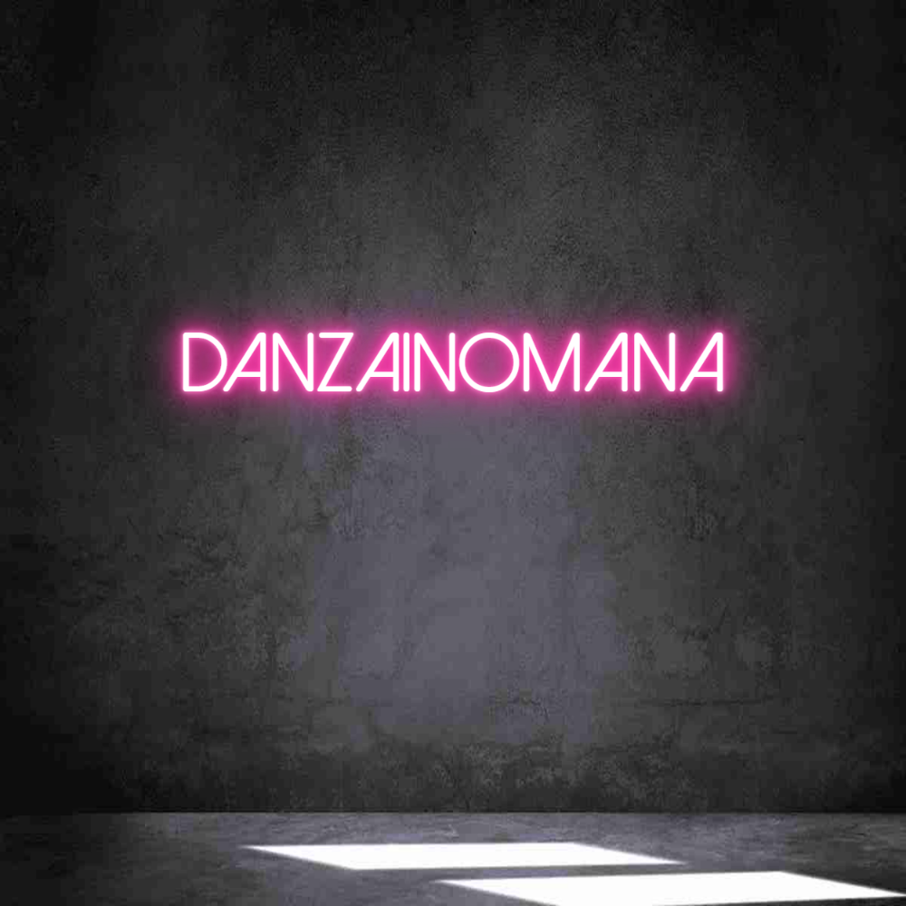 Neon personalizado: Danzainomana