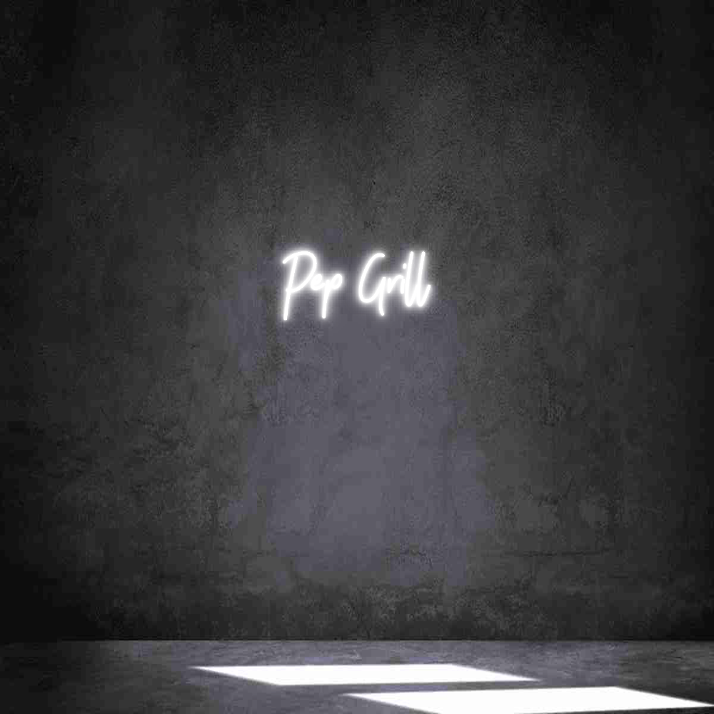 Neon personalizado: Pep Grill