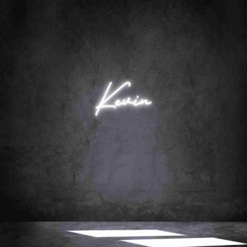 Neon personalizado: Kevin