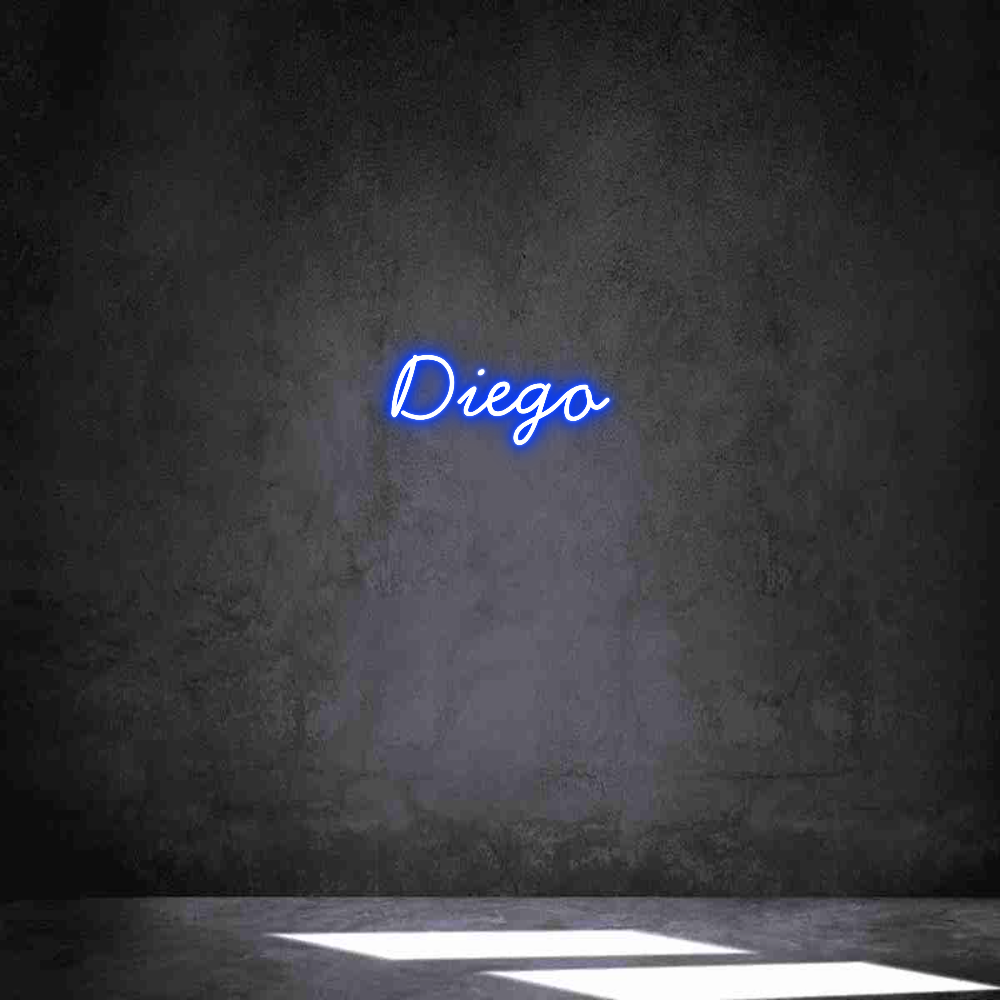 Neon personalizado: Diego