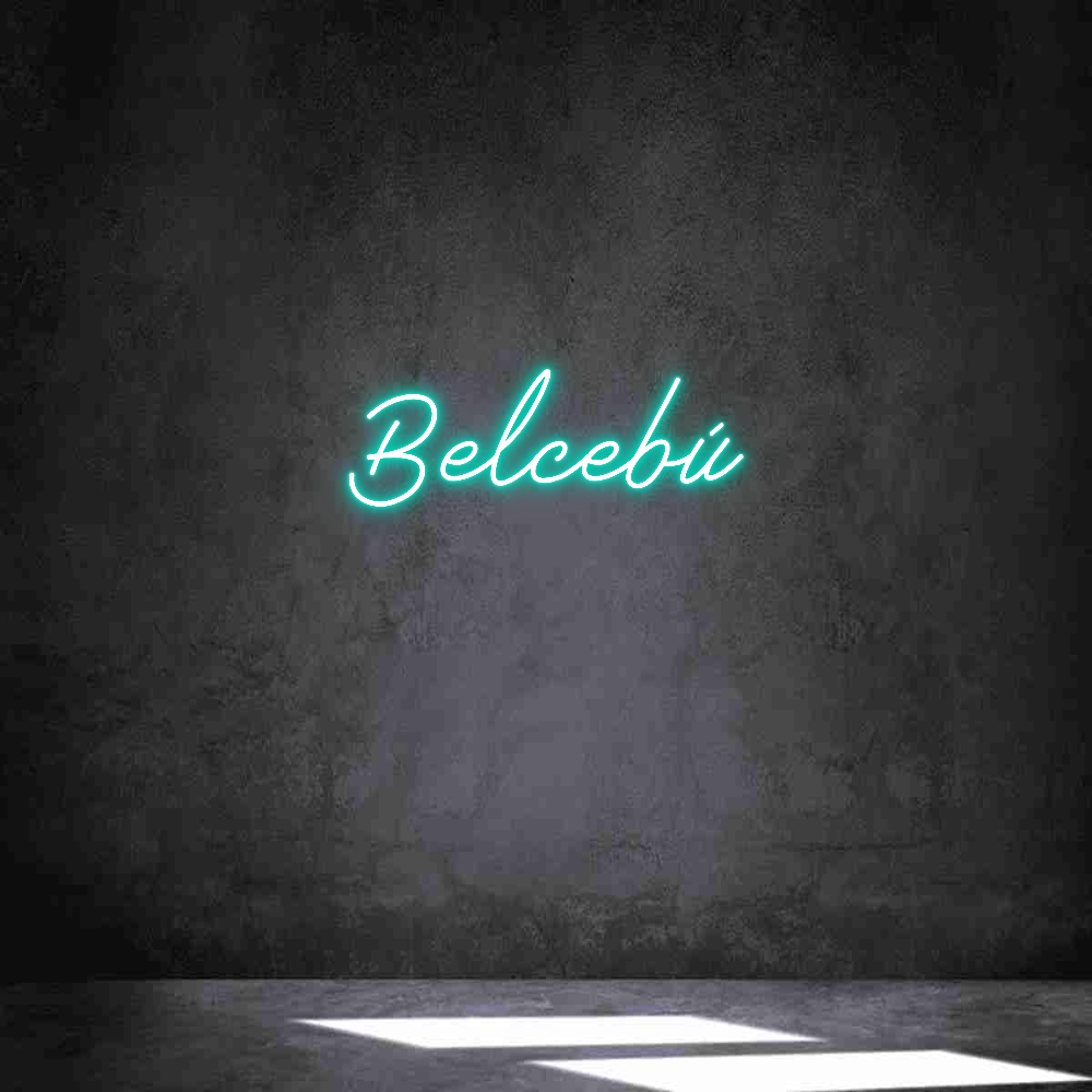 Neon personalizado: Belcebú