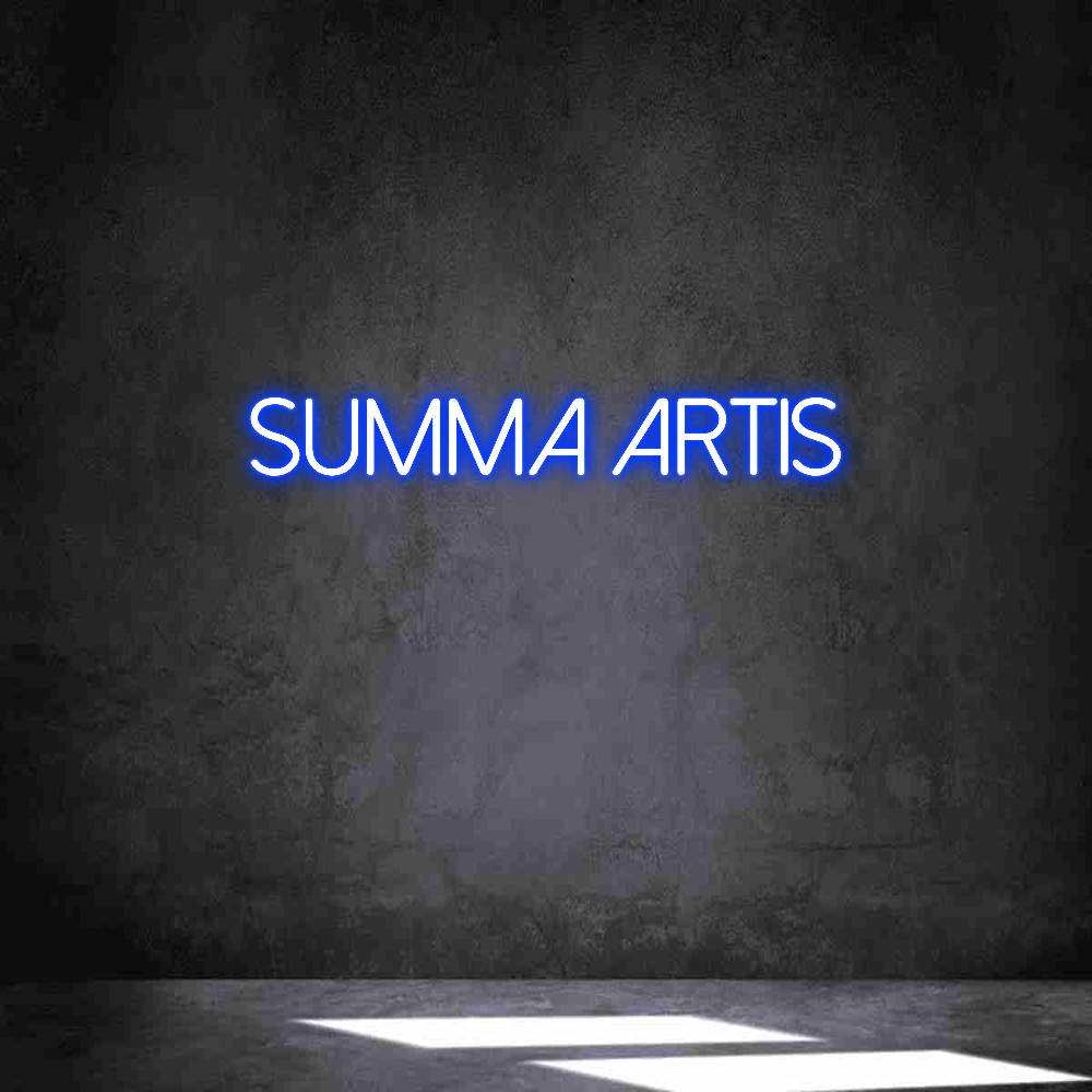 Neon personalizado: Summa Artis
