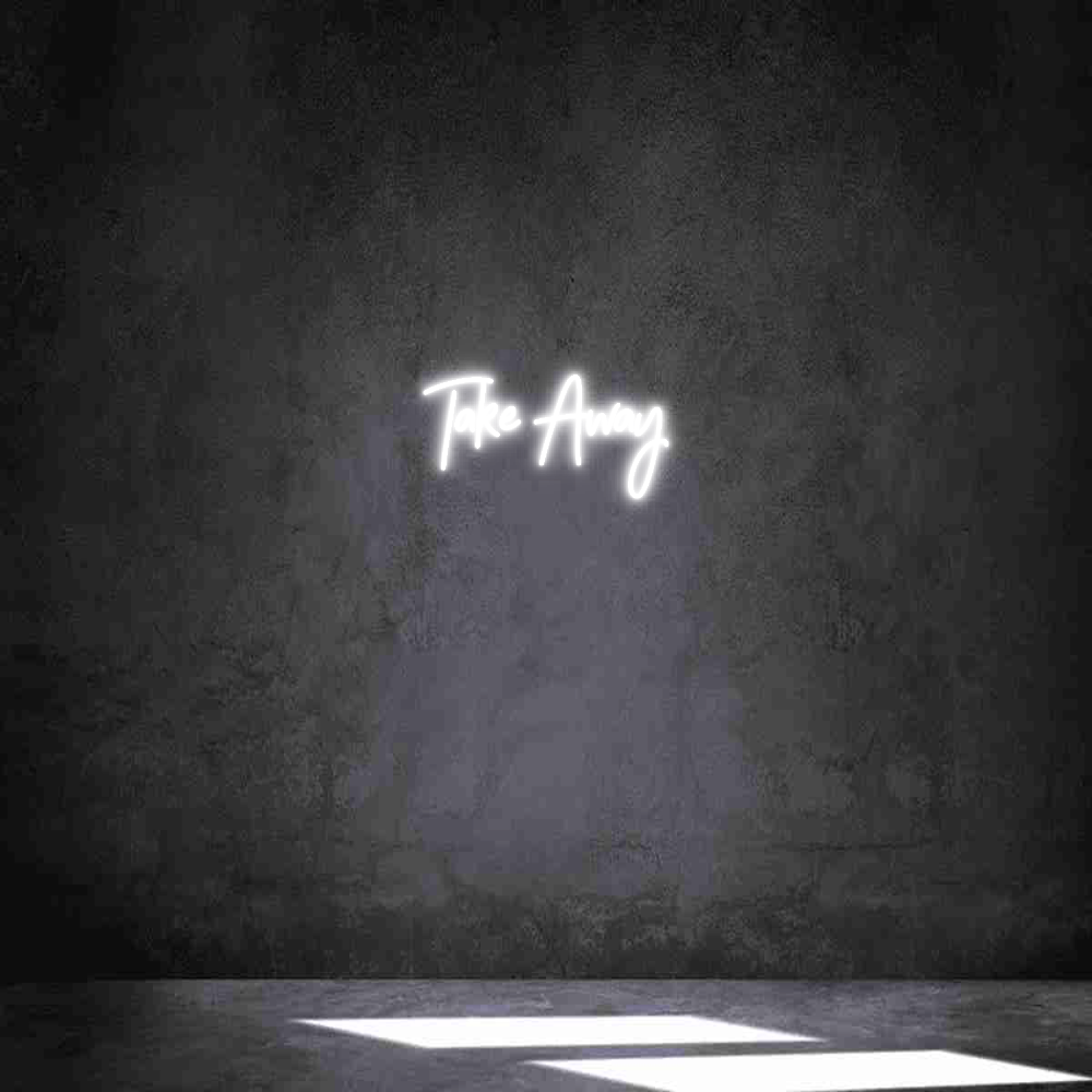 Neon personalizado: Take Away