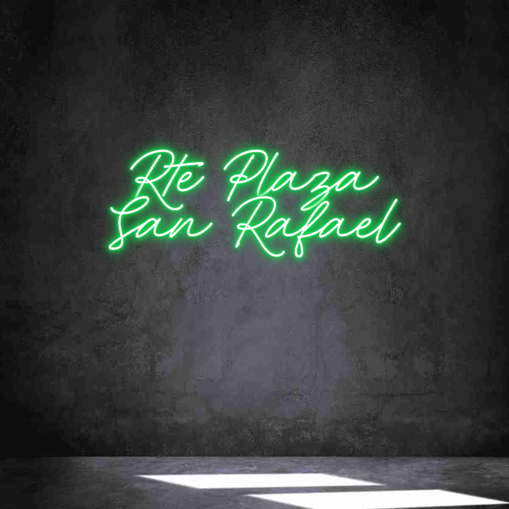 Neon personalizado: Rte Plaza
Sa...