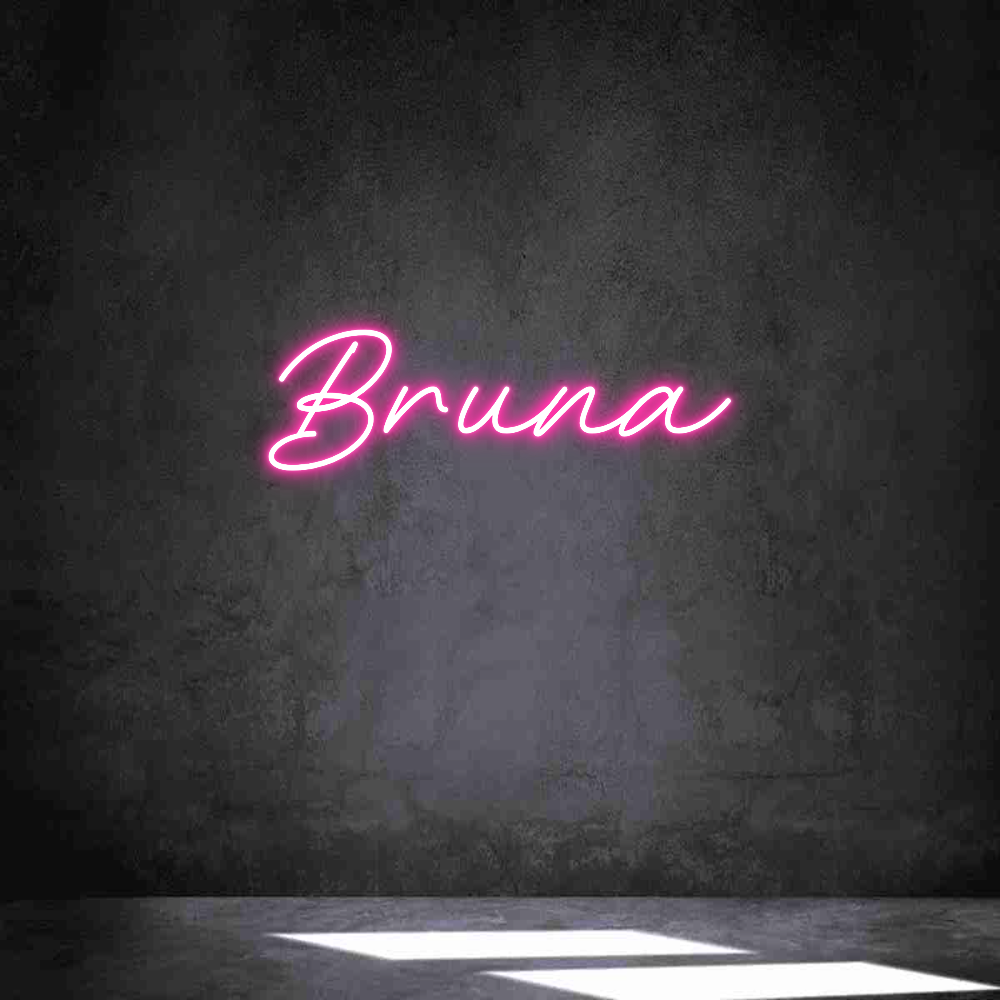Neon personalizado: Bruna