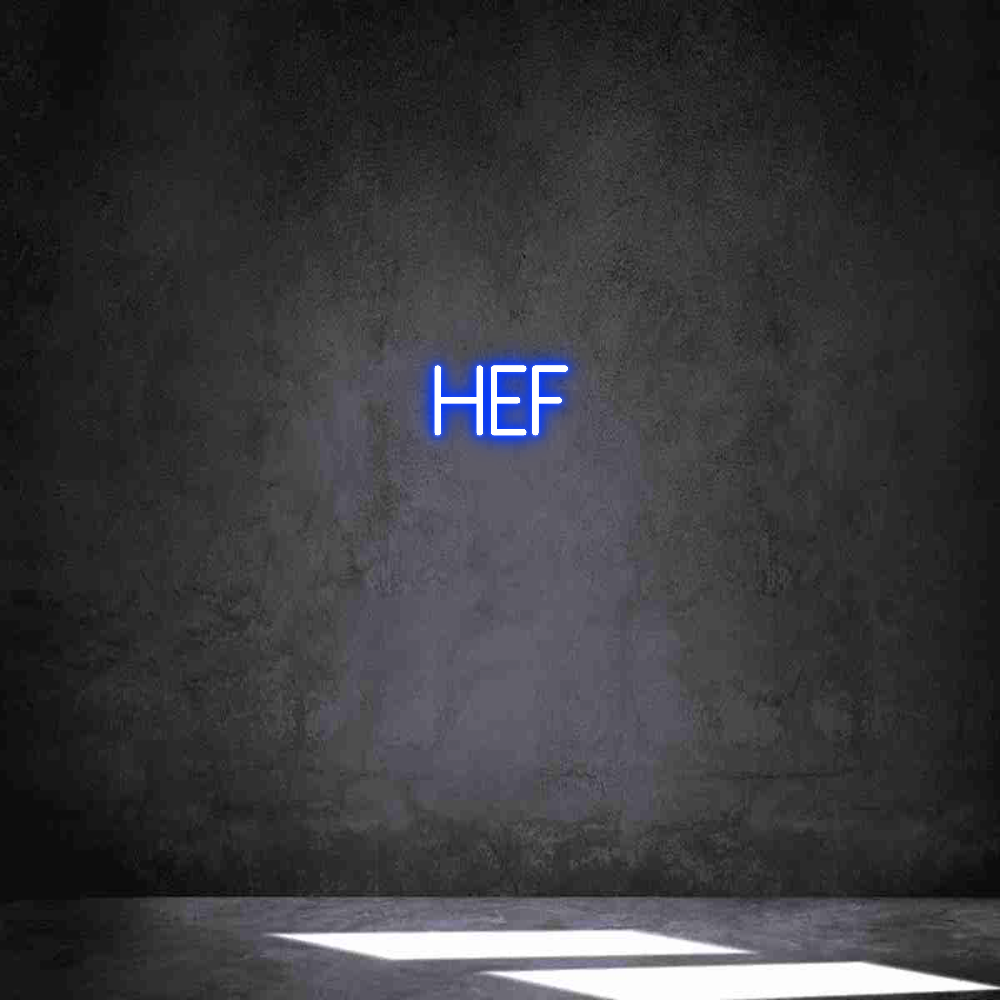 Neon personalizado: HEF