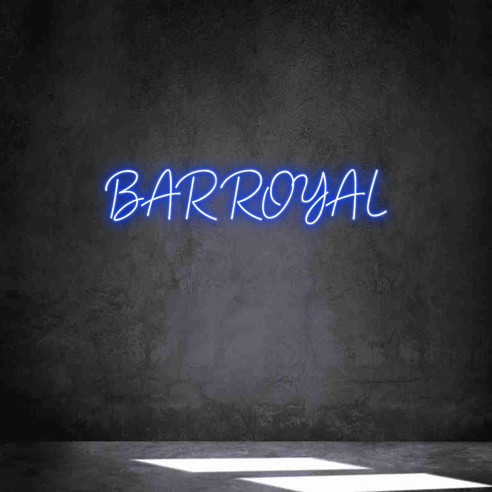Neon personalizado: BAR ROYAL