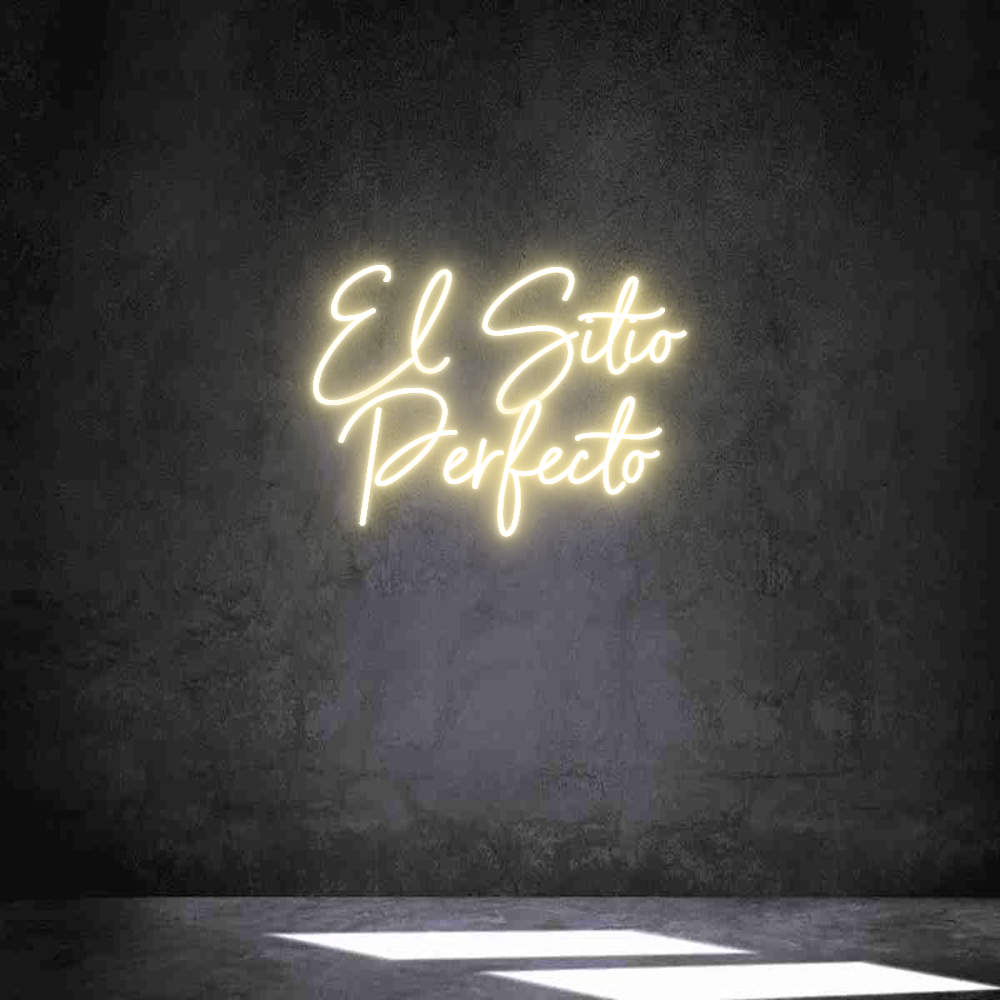Neon personalizado: El Sitio
Per...