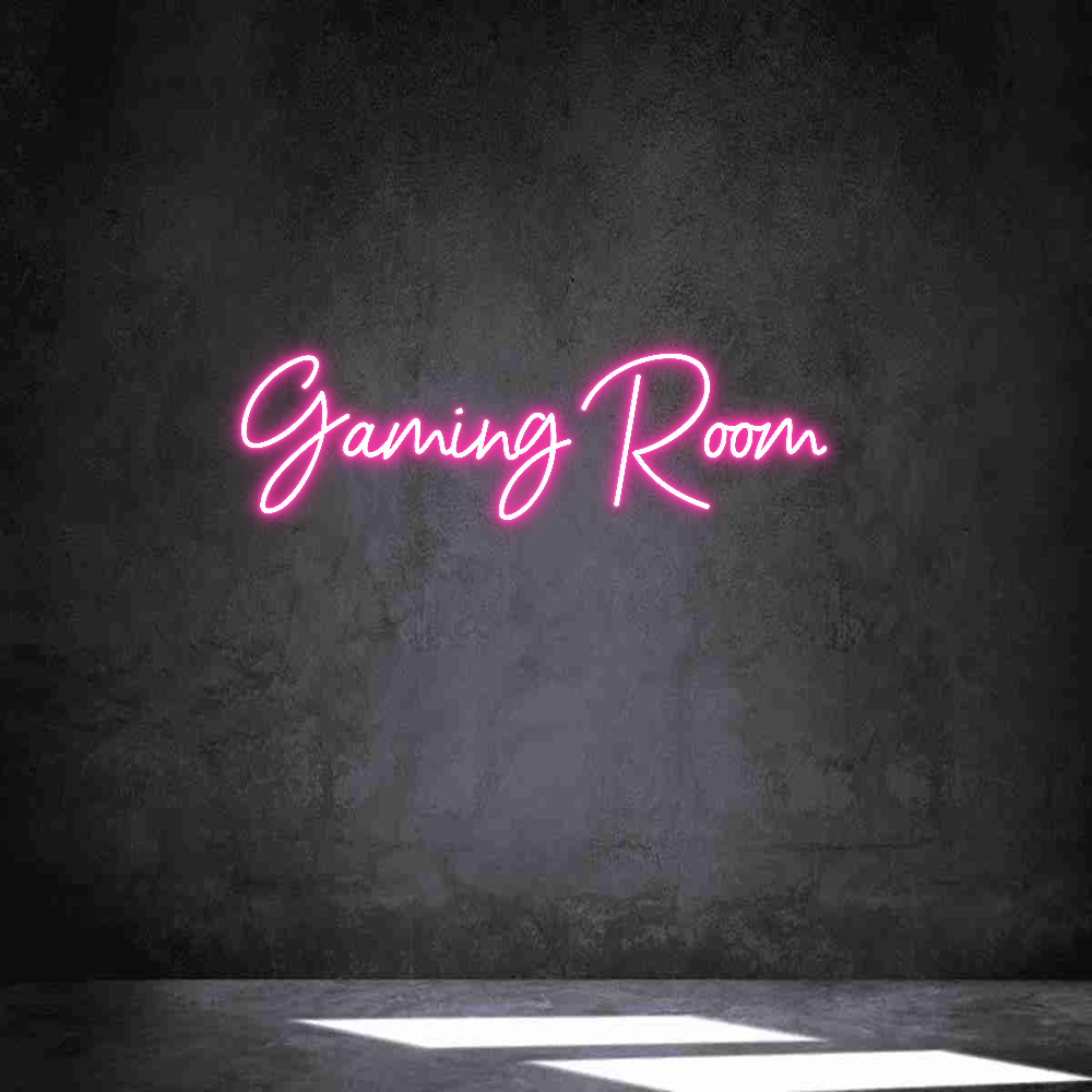 Neon personalizado: Gaming Room