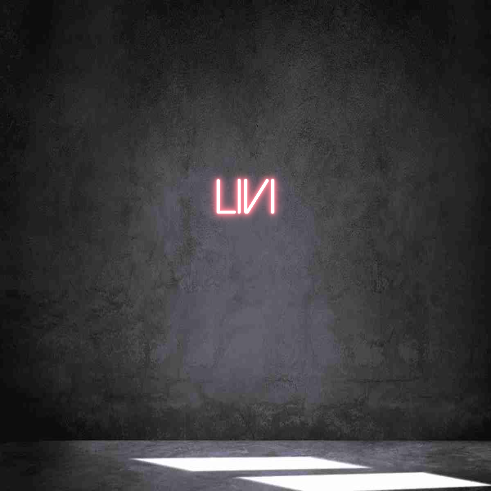 Neon personalizado: LIVI