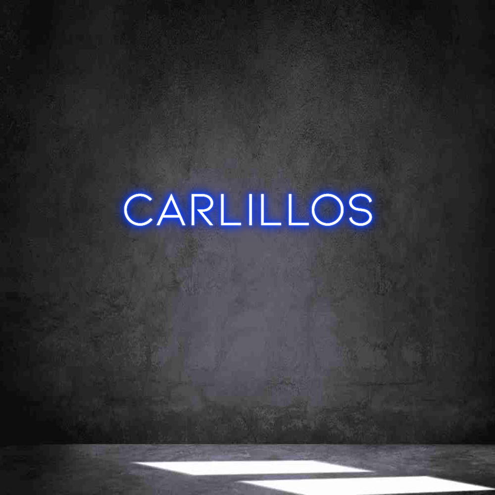 Neon personalizado: Carlillos