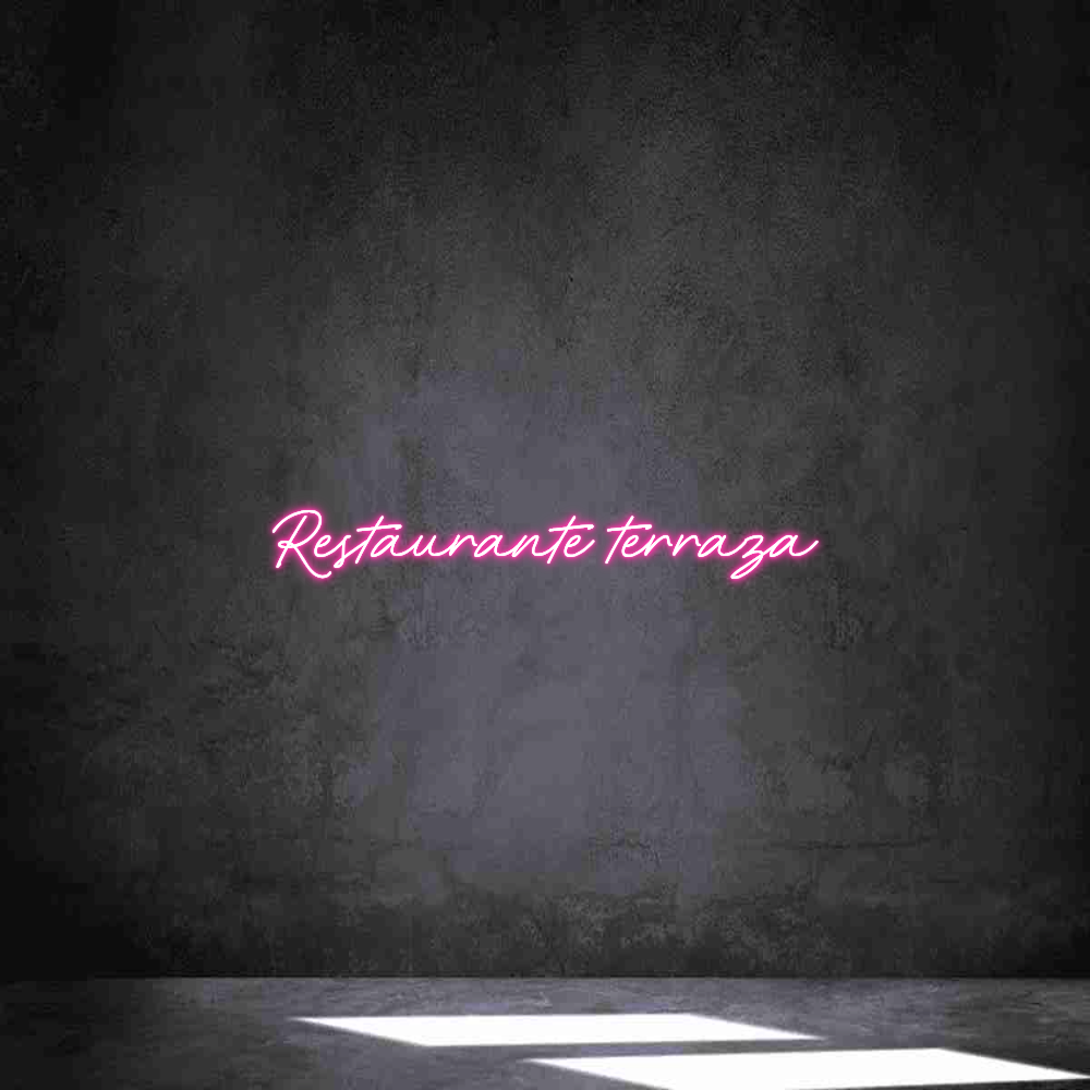 Neon personalizado: Restaurante t...