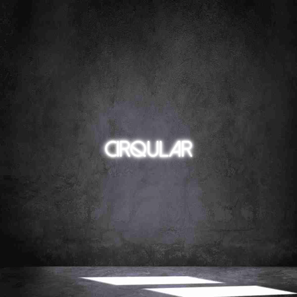 Neon personalizado: CIRQULAR