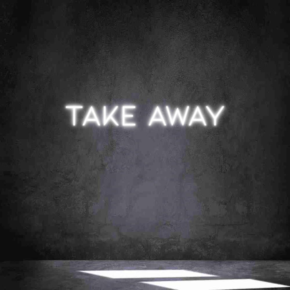 Neon personalizado: Take Away