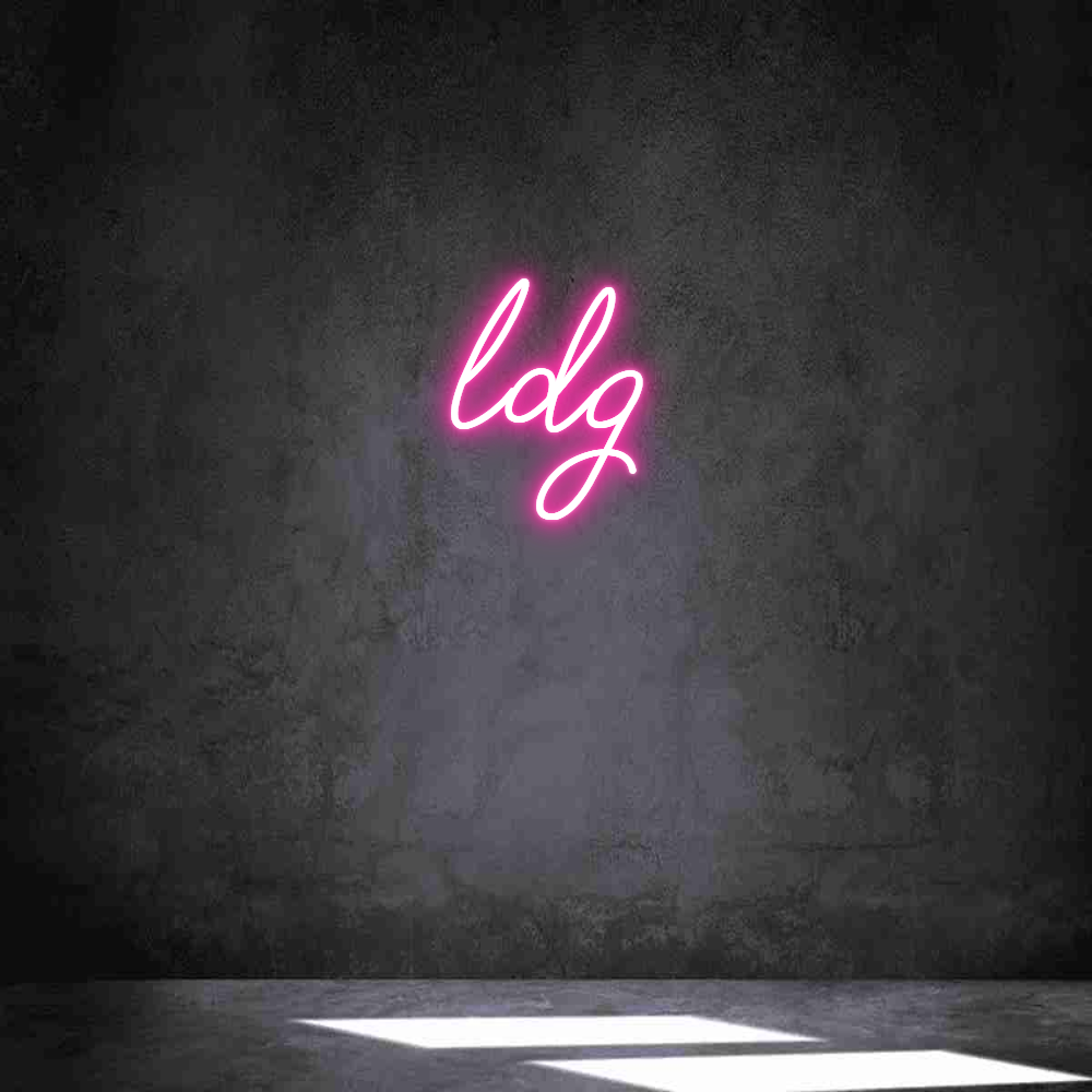 Neon personalizado: ldg