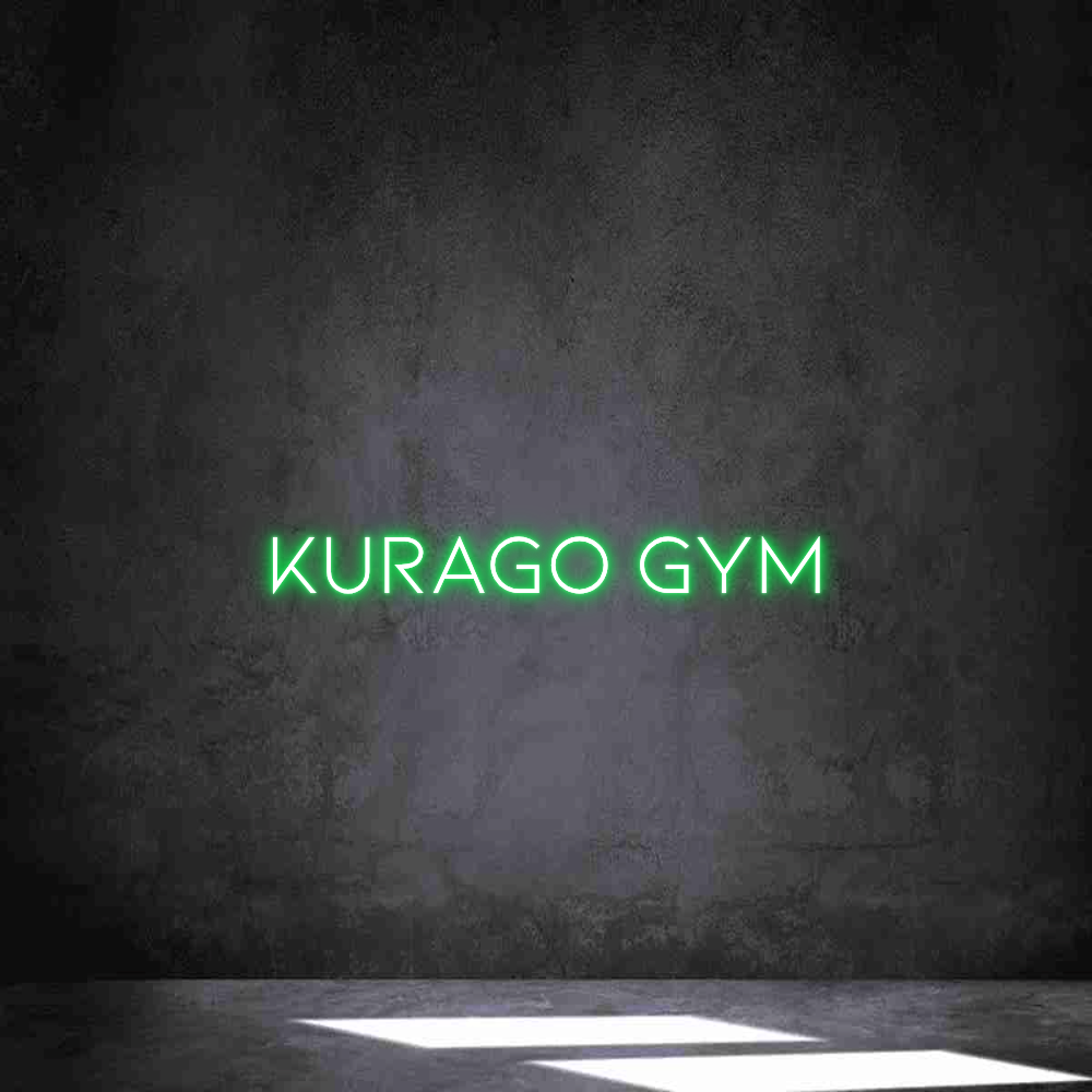 Neon personalizado: KURAGO GYM