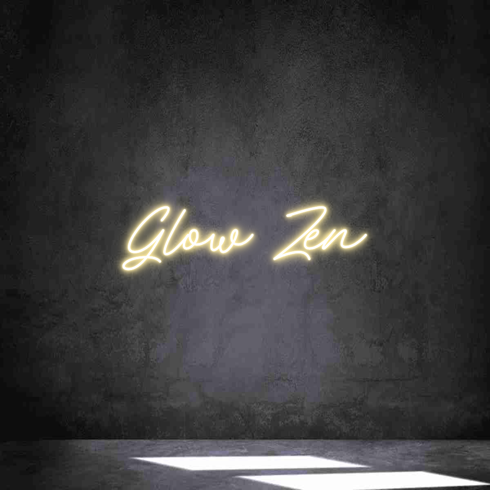 Neon personalizado: Glow Zen