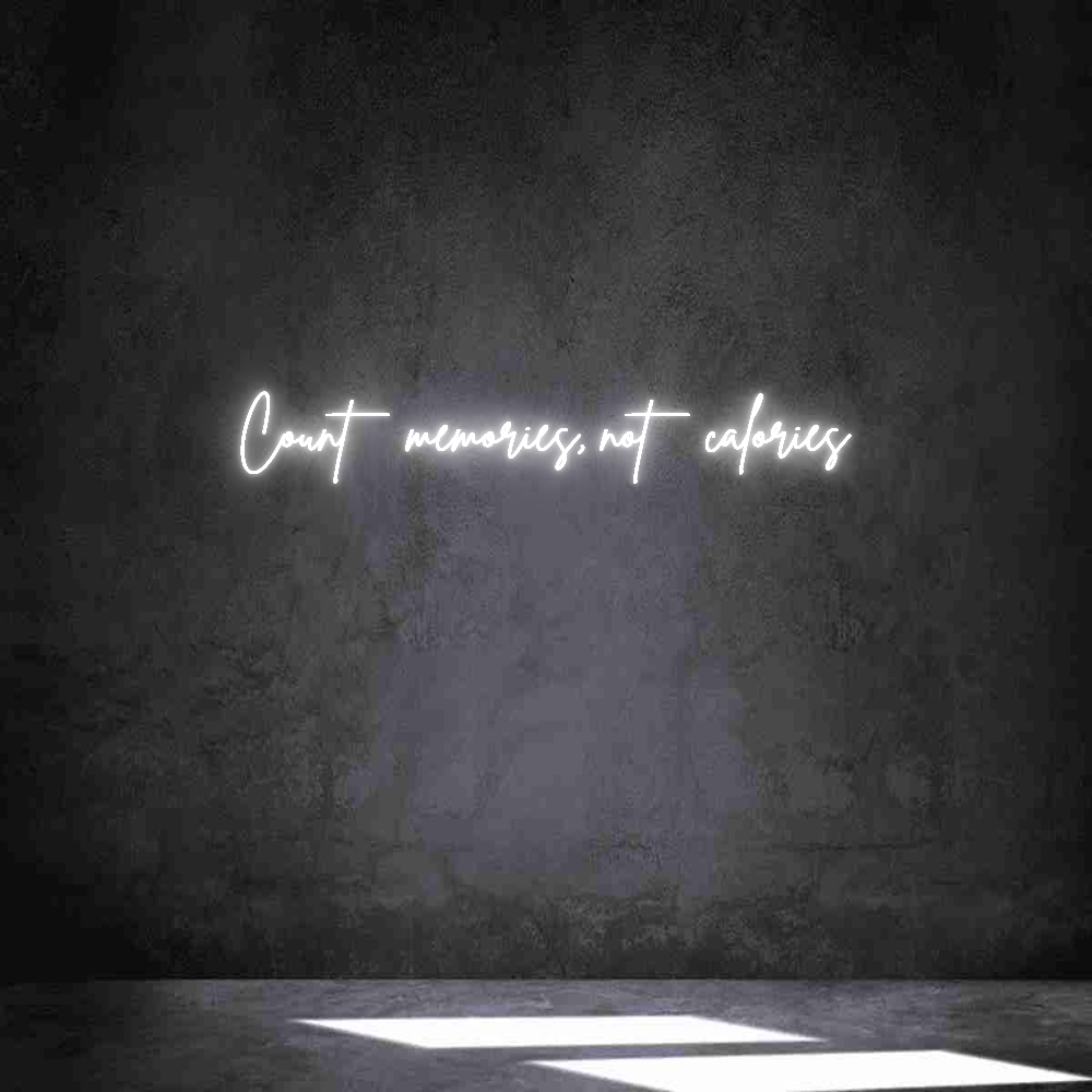 Neon personalizado: Count memorie...