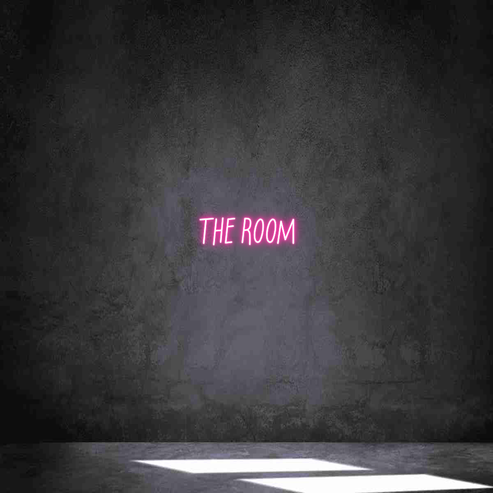 Neon personalizado: THE ROOM