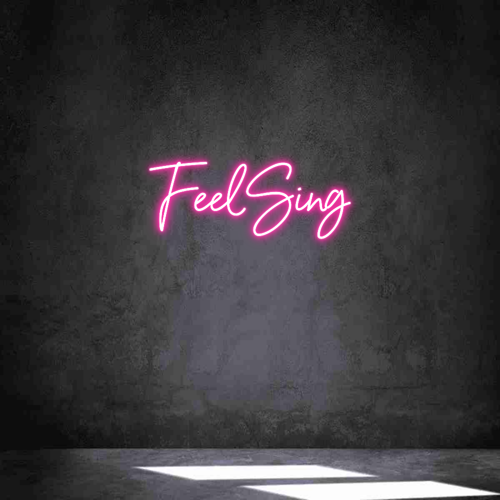Neon personalizado: FeelSing