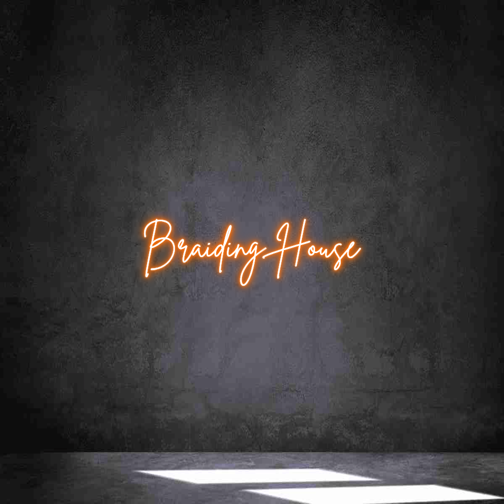 Neon personalizado: Braiding House