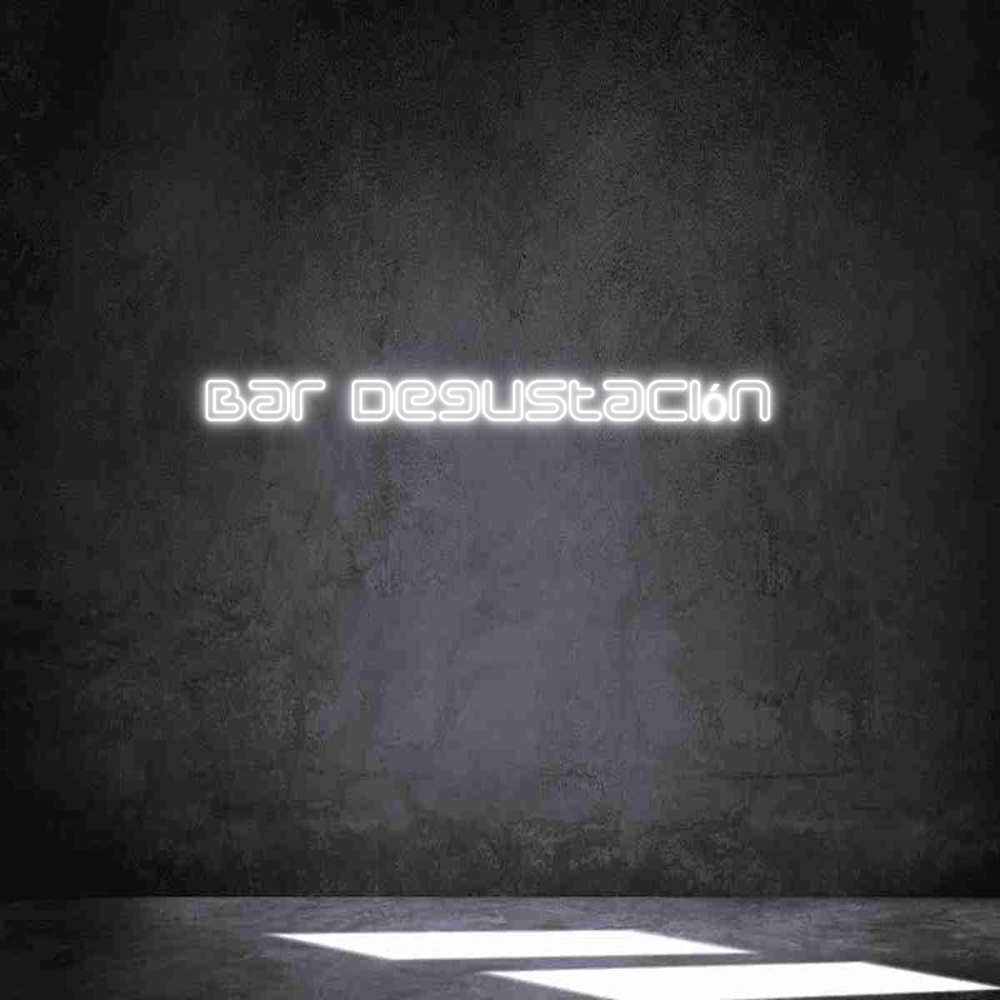 Neon personalizado: Bar Degustaci...