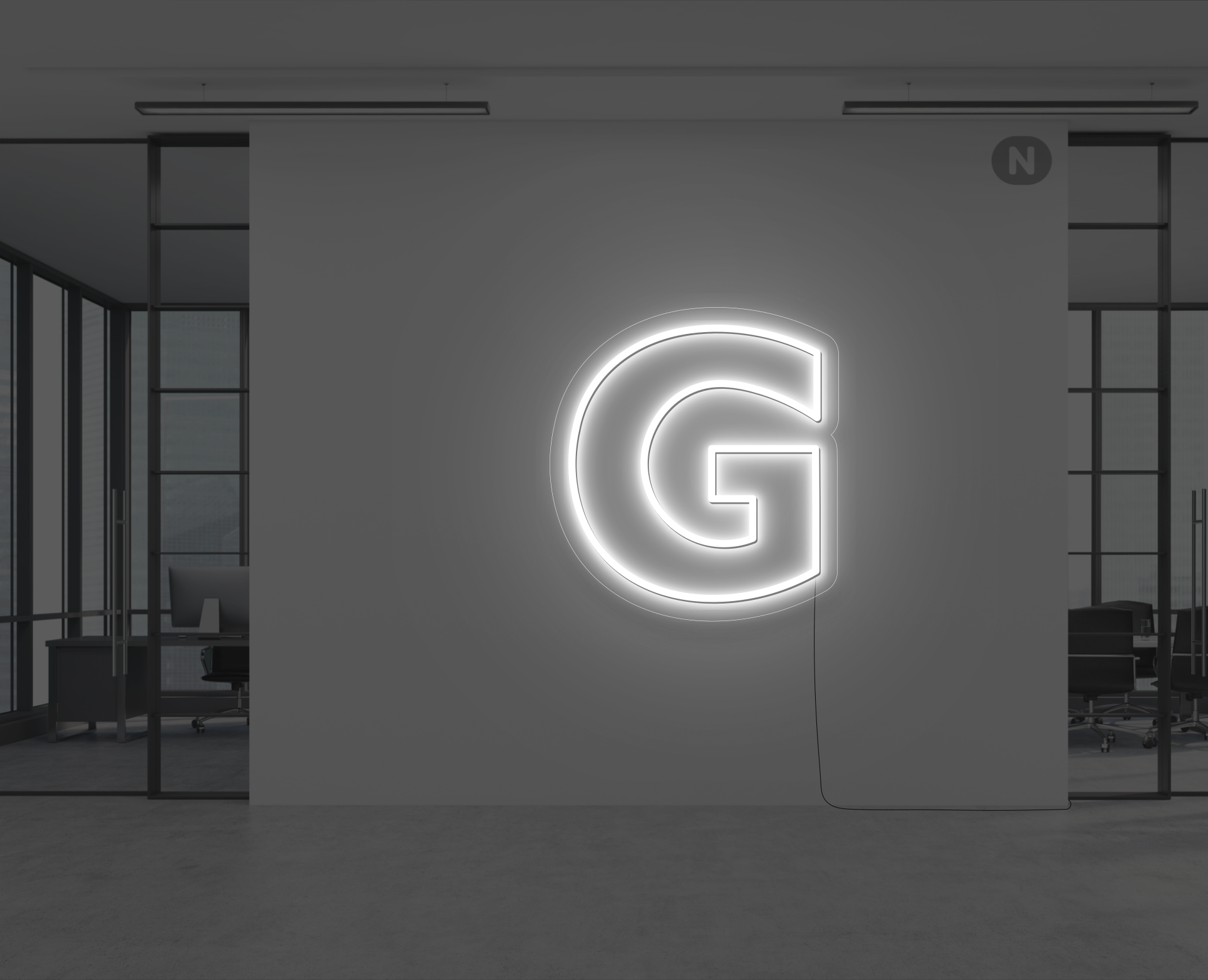 letras-de-neon-g-blanco