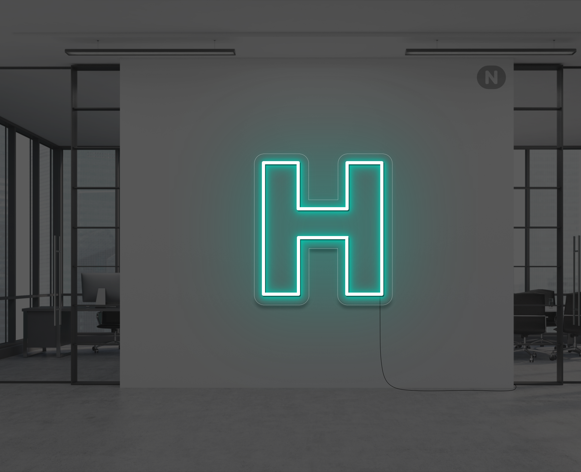 letras-de-neon-h-turquesa