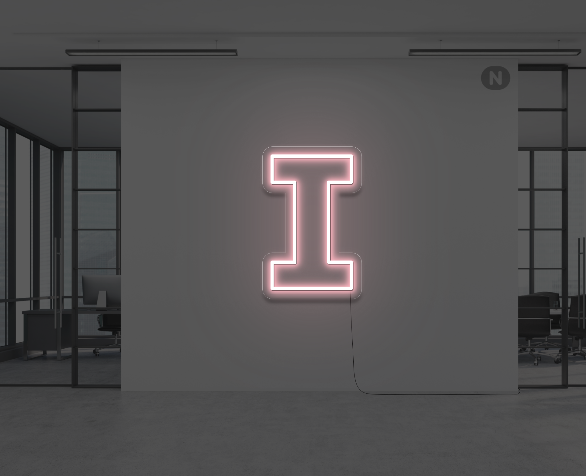 letras-de-neon-i-rosa