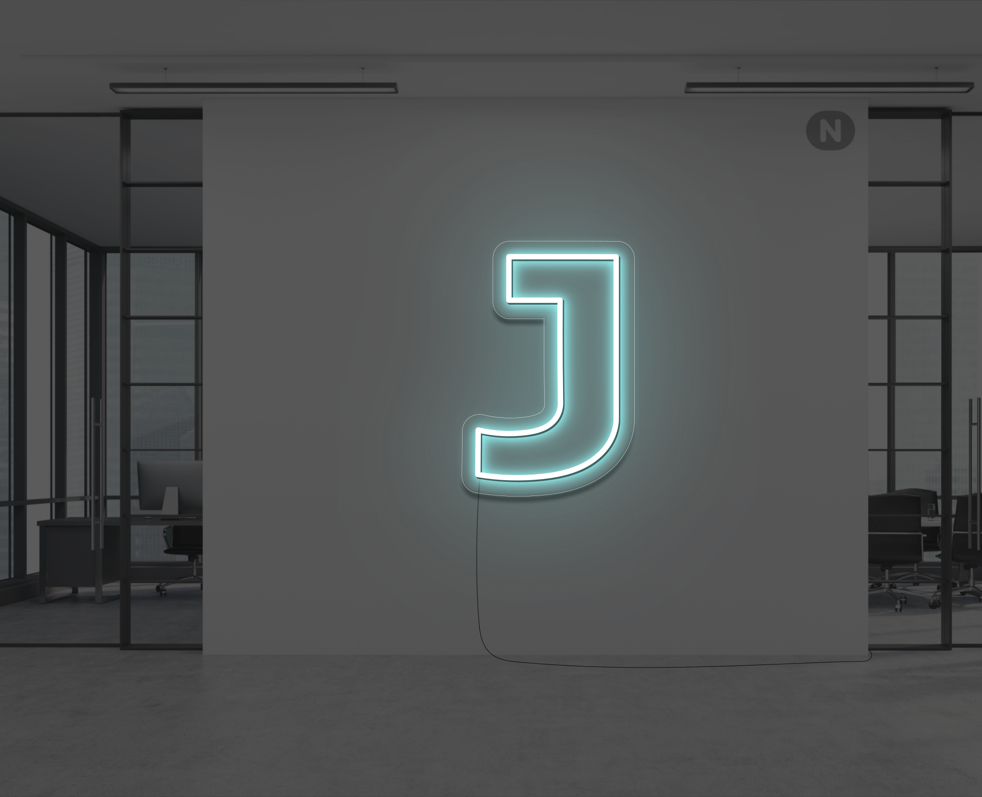 letras-de-neon-j-azul-hielo