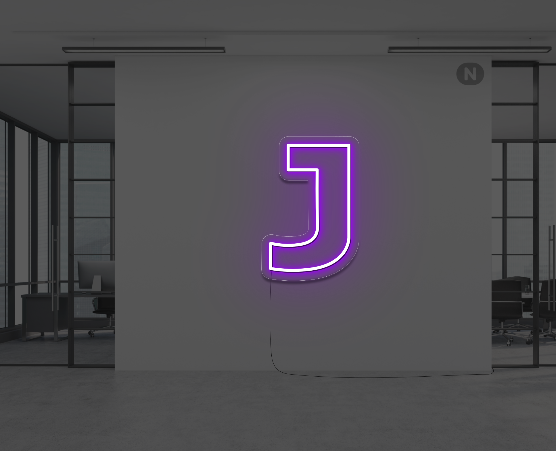 letras-de-neon-j-violeta