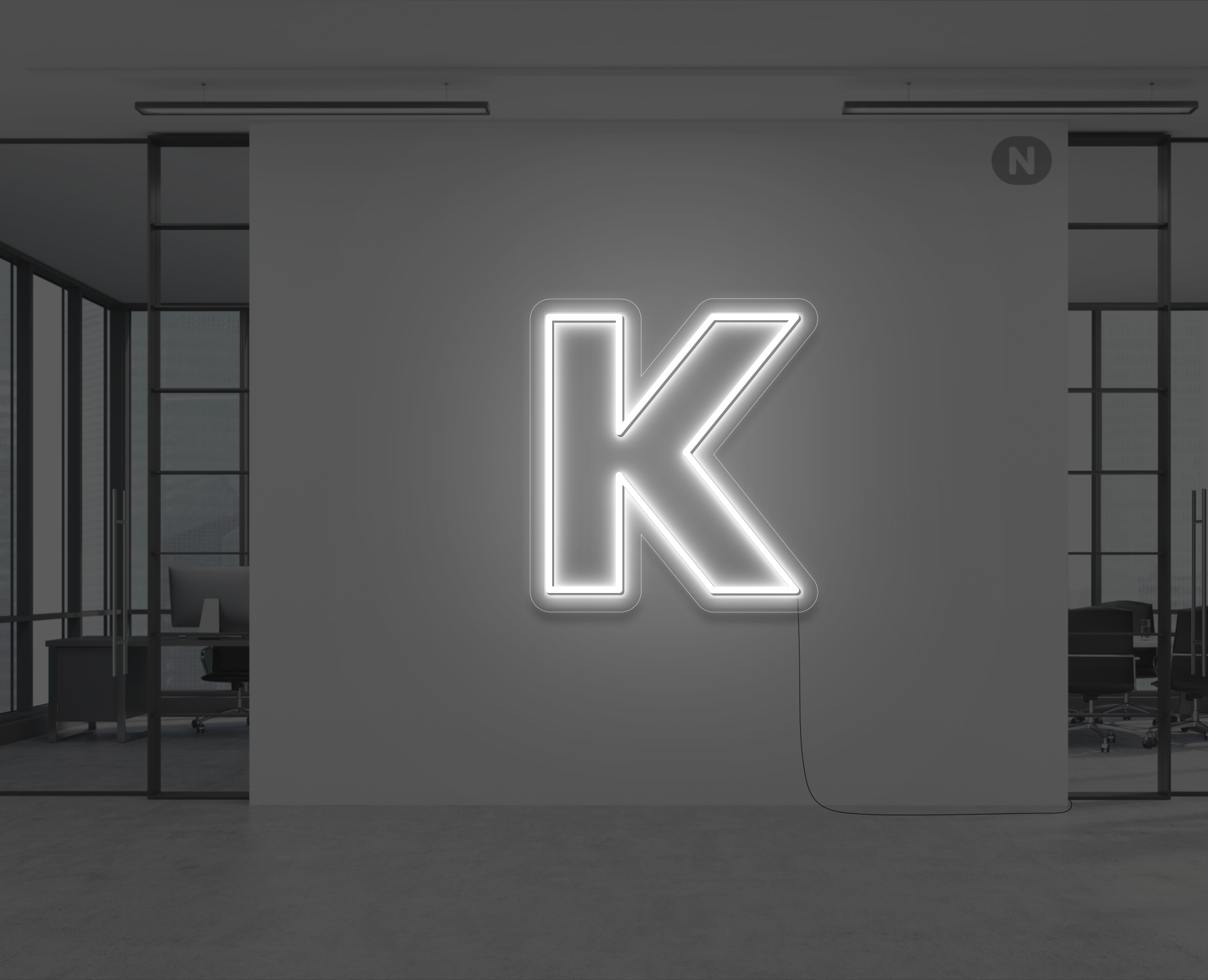 letras-de-neon-k-blanco