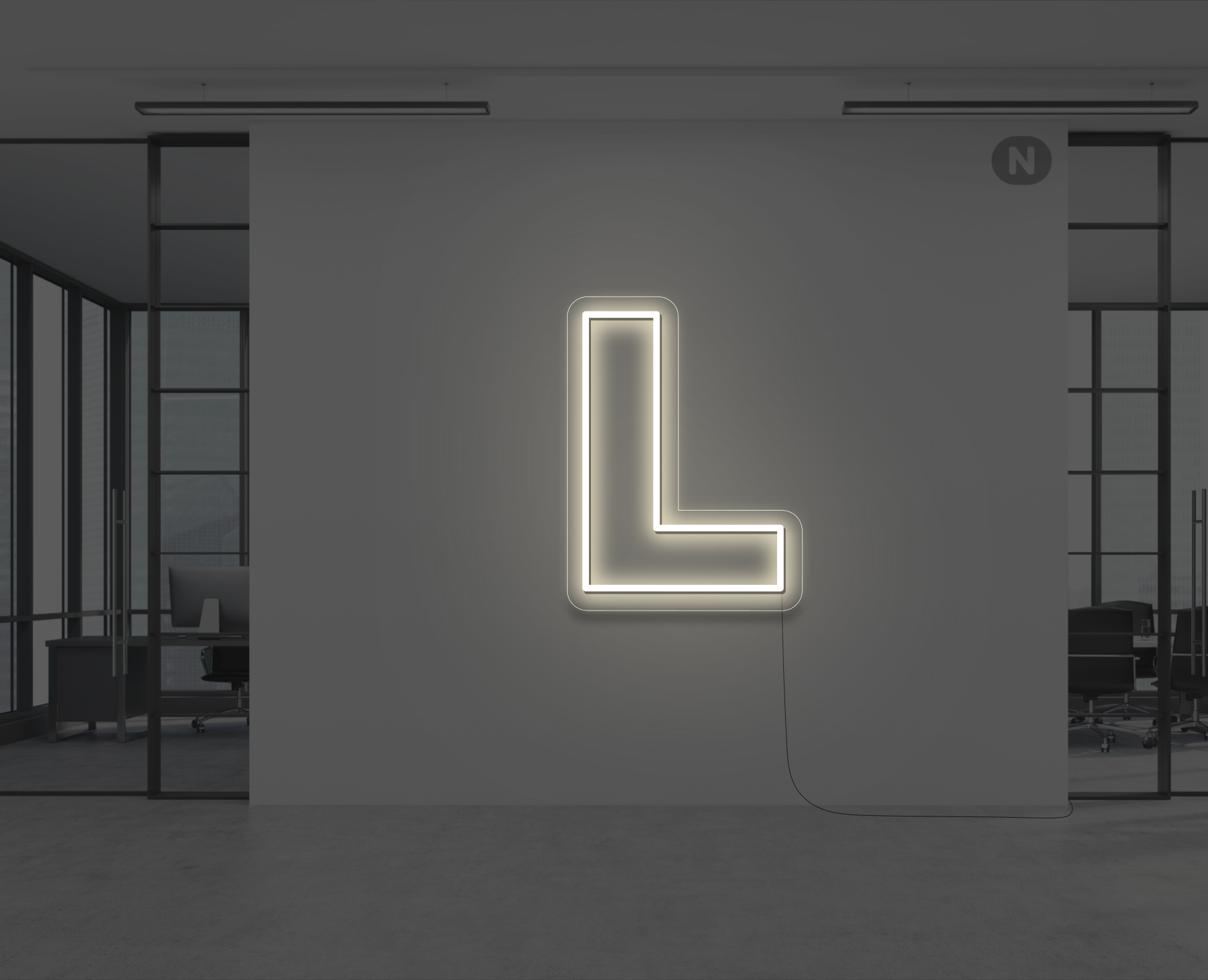 letras-de-neon-l-blanco-calido