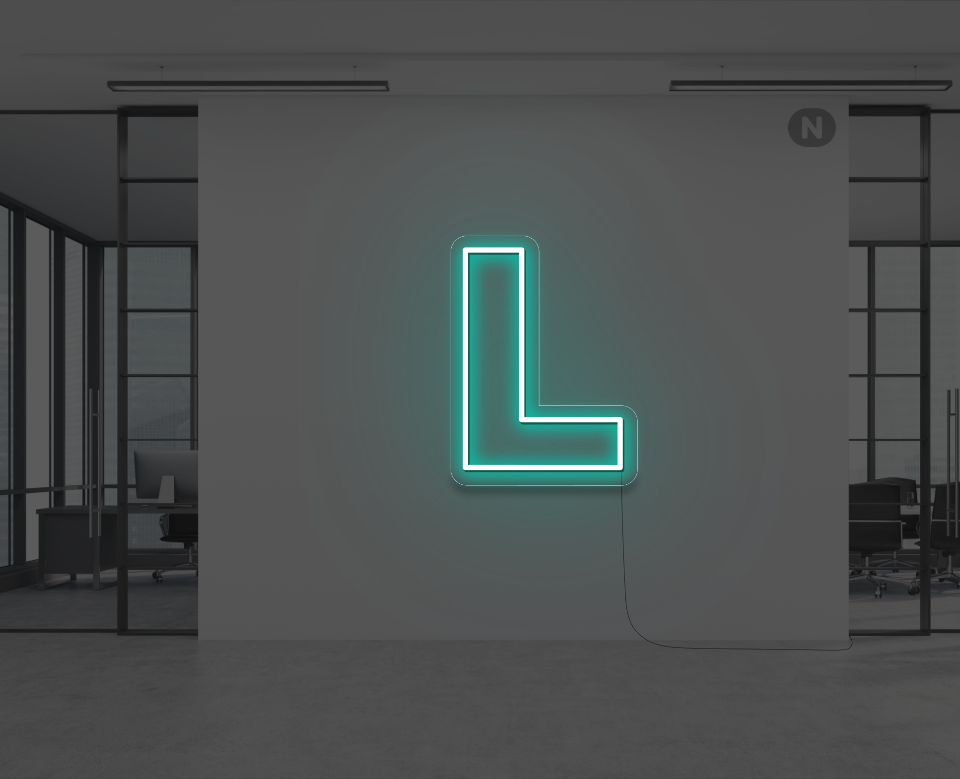 letras-de-neon-l-turquesa